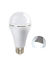 Şarjlı LED Ampul E27 Duy 6500K Beyaz Işık Kesintisiz Aydınlatma