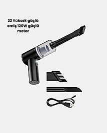 Kablosuz El Süpürgesi 5500PA Emiş Gücü XUCZZZHS22SÜPÜRGE-1