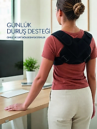 Klavikula Korsesi Ayarlanabilir Köprücük Kemiği Omuz ve Sırt Destek Bandajı