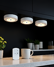 Kablosuz 3'Lü Spot Led Lamba Seti XUCZ3LÜLAMBA-6