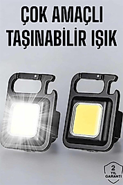 Taşınabilir LED Işık Mıknatıslı 800 Lümen UUCZTAŞINABİLİRIŞIK2