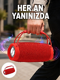 TF Kart ve AUX Destekli IPX6 Suya Dayanıklı Bluetooth Hoparlör Yeni Nesil