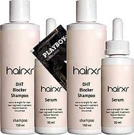 HAİRXR SAÇ ŞAMPUANI VE 30 ML SERUM SNMP20309 2 ADET 150 ML HAİRXR + YANINDA JEL