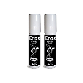 EROS 2 ADET ERKEKLER İÇİN ÖZEL GECİKTİRİCİSTOP SPREYİ 20 ML (BLACK)