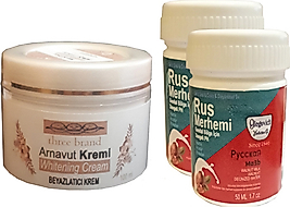 THREE BRAND ARNAVUT KREMİ + RUS MERHEMİ 50 ML