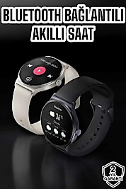 Akıllı Saat Sesli Görüşme Bluetooth Bağlantılı 3 Kordonlu Yeni Nesil