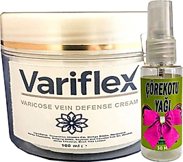 SÜPER VARİFLEX KREM BACAK BAKIMI 100 ML  KREMİ+ HEDİYE 30 ML ÇÖREK OTU YAĞI