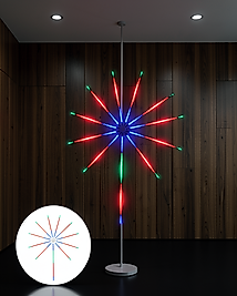 RGB LED Duvar Aydınlatması UCZZZDP226IŞIK-10-1