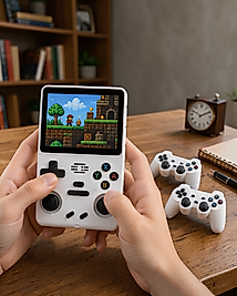Taşınabilir Retro Oyun Konsolu 64GB UCZZZM18ATERİ-6