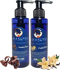 Hintohu  Vücut Masaj Yağı Çikolata Ve Vanilya Aromalı 125ml Sensual Massage Oil