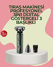 Başlıklı Şarjlı Tıraş ve Bakım Cihazı