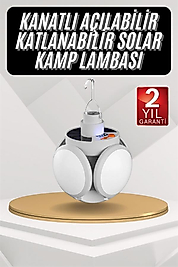 Kamp Lambası Güneş Enerjili 5 Kanatlı Katlanır UUCZZZSOLARKANATLILAMBAAAAAA1