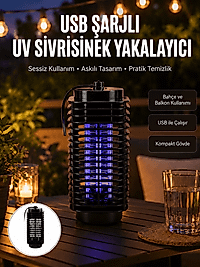 Çevre Dostu Elektrikli Sivrisinek Öldürücü Lamba – 50m² Etki Alanı