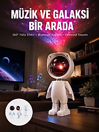 Gün Batımı Projektör Lamba Astronot Görünümlü Dekoratif Masa Lambası Yeni Nesil