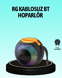 8 Saat Çalma Süreli Taşınabilir Bluetooth Hoparlör