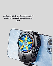 Dijital Göstergeli Evrensel Telefon Soğutma Fanı XUCZF6TELEFONSOGUTUCU-9