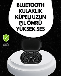 Kulağa Temas Etmeden Konforlu Kullanım – Yeni Nesil Bluetooth Kulaklık