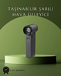 Araç İçi ve Ev İçin Güçlü Hava Üfleyici Toz Temizleme Makinesi