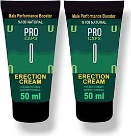 PRO CAPS CREAM 50 ML ERKEKLERE ÖZEL KREM X 2 ADET