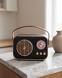 Retro Tarz Kablosuz Radyo UCZZZM4SPEAKER-6