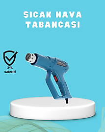 2000W Sıcak Hava Üfleme Tabancası Seramik Rezistanslı Profesyonel