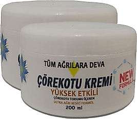 COREX ÇÖREK OTU KREMİ 2 ADET 200 ML TESKİN KREMİ