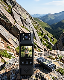 Mini Kamera 180 Derece Dönen Lens Döngüsel Kayıt Hareket Algılama