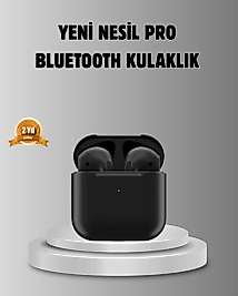 Tws Pro 5 3D HD Ses Bluetooth Kulaklık – Kablosuz, Ergonomik, Şarj Kutulu, Gürültü Engelleme