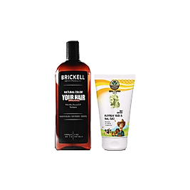 BRİCKELL SAÇ SAKAL TON ŞAMPUANI + İBN-İ SİNA KUYRUK YAĞLI BAL ÖZLÜ BAY BAYAN YÜZKREMİ 50ML