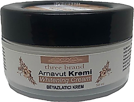 THREE BRAND ARNAVUT KREMİ WHİTENS CREAM TÜM BÖLGE AKLIK KREMİ 50 ML