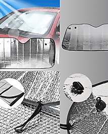 Katlanabilir Alüminyum Araç Güneşliği XUCZOTOGÜNEŞLİKKK-4
