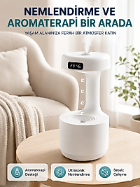 Yağmur Damlası Hava Nemlendirici Ultrasonik Buhar Makinesi 800 ml Aroma Difüzör