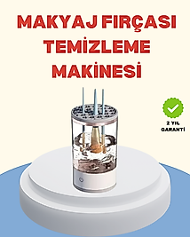 Profesyonel Makyaj Fırçası Temizleme ve Kurutma Makinesi