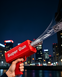 Para Fırlatma Oyuncak Seti XXUCZZZSUPERGUN-11-1