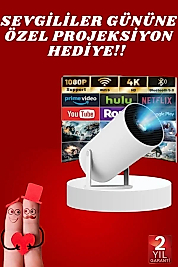 Sevgiliye Özel Hediye Ayaklı Sinema Projektörü Projeksiyon Yeni Nesil