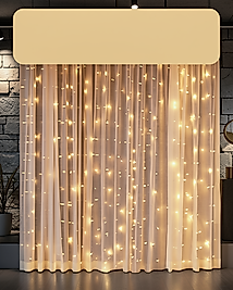 3x3 Metre Şelale Tasarım Perde LED Işık XUCZZZ3X3PERDELEDD