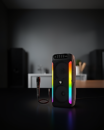 Çift 4 inç RGB Işıklı Bluetooth Hoparlör UCZZZPG4261-2