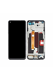 Oppo A54 Ekran Dokunmatik Çıtalı SRV (Siyah)