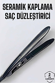Saç Düzleştirici Led Ekranlı Isı Ayarlı Seramik Kaplama Profesyonel