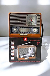 Ahşap Görünümlü Retro Radyo UCZNOSTALJİKRADYO3-1