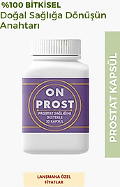 PROST PROSTAT1 KAPSÜL %100 BİTKİSEL 30’LU GIDA TAKVİYESİ