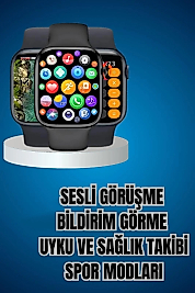 Kaliteli Akıllı Saat ve Kaliteli Bluetooth Kulaklık ANC Özelliği Uzun Pil Ömrü