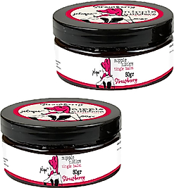 NİPPLE NİBBLERS TİNGLE STRAWBERRY 2 ADET MEMEUCU UYARICILI BALSAM ÇİLEK AROMALI 50ML - ÇİLEKLİ GÖĞÜSKREMİ