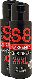 STIMUL8 (S8) ERKEKLERE ÖZEI 2 ADET XXXLBÜYÜTÜCÜ 60 ML EN BOY EBAT KREMİ