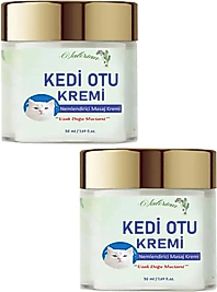 SÜPER KEDİ OTU MASAJ BAKIM KREMİ 50ML 2 ADET