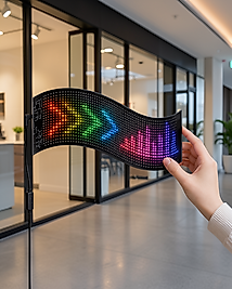 RGB LED Ekran Tabela USB Bağlantılı Kayan Yazı Destekli