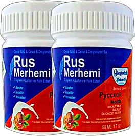 SÜPER GLEGND BLUE 2 ADET 50 ML RUSS MERHEMİ TÜYLERE KREM