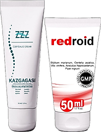 KAZ GAGASI KREMİ 100 ML CORYDALİS CREAM + REDROİD 50 ML HEMROİD KREMİ