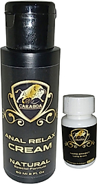 CARABOA KADIN VE ERKEKLER IÇİN ANALRAHATLATICI CREAM YANINDA ERKEKLER IÇİN EREKSİYONARTTIRICI