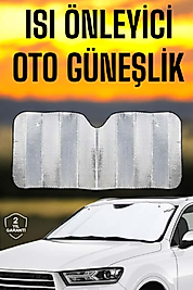 Oto Güneşlik Isı Önleyici Tüm Araçlara Uyumlu UV Işınlarına Karşı